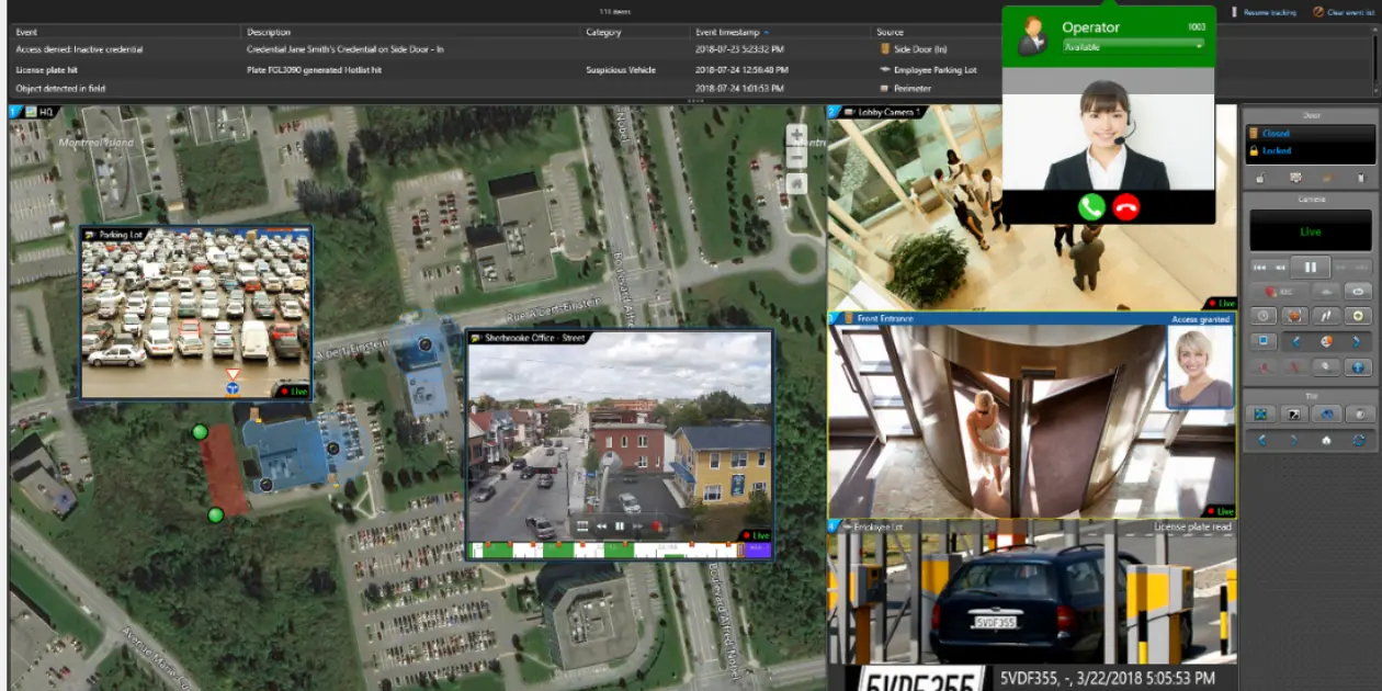 Genetec Unified Security Solution Platform
